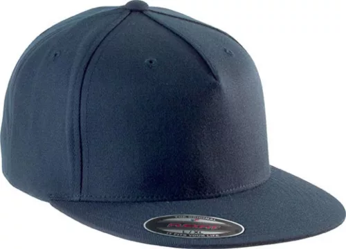 K-UP KP908 lapos ellenzős 5 paneles sapka - navy színben