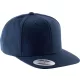 K-UP KP910 lapos ellenzős 6 paneles sapka - navy/navy színben