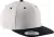 K-UP KP910 lapos ellenzős 6 paneles sapka - white/black színben