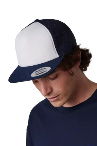 K-UP KP911 lapos ellenzős 5 paneles hálós sapka