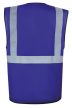 Korntex KXCMF Hamburg multifunkciós láthatósági mellény királykék színben