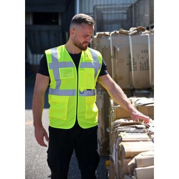 Korntex KXCMMF multifunkciós láthatósági mellény