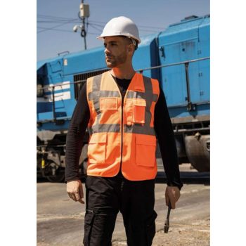 Korntex KXEXQ Athens hálós láthatósági mellény