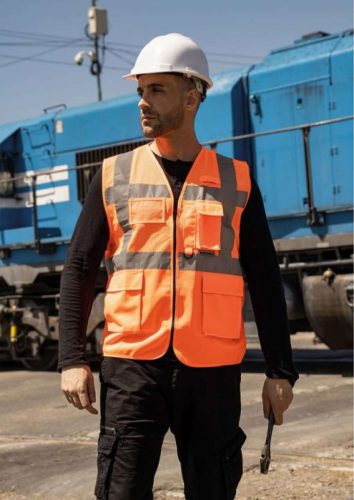 Korntex KXEXQ Athens hálós láthatósági mellény