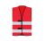 Korntex KXFW Dortmund láthatósági mellény piros színben