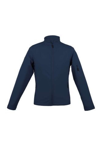 Legend LE801 3 rétegű női softshell dzseki navy színben