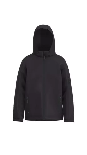 Legend LE820 férfi softshell kapucnis dzseki black színben