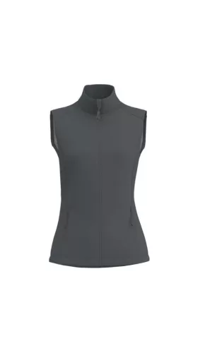 Legend LE841 női 3 rétegű softshell mellény charcoal színben