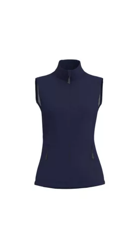 Legend LE841 női 3 rétegű softshell mellény navy színben