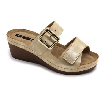 Leon Comfort 1110 női bőr papucs