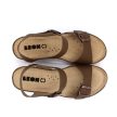 Leon Comfort 1130 női bőr szandál barna színben