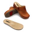 Leon Comfort 2019 női bőr kényelmi klumpa barna színben