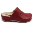 Leon Comfort 2019 női bőr kényelmi klumpa bordó színben