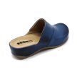Leon Comfort 2019 női bőr kényelmi klumpa kék színben