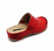 Leon Comfort 2019 női bőr kényelmi klumpa piros színben