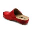 Leon Comfort 2019 női bőr kényelmi klumpa piros színben