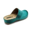 Leon Comfort 2019 női bőr kényelmi klumpa türkiz színben