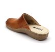 Leon Comfort 360 női bőr kényelmi klumpa barna színben