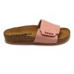 Leon Comfort 4022 női bőr kényelmi papucs rose színben