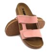 Leon Comfort 4051 női bőr kényelmi papucs rose orlando színben