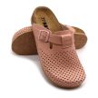 Leon Comfort 4250 női bőr kényelmi klumpa rose színben