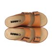 Leon Comfort 5012 női bőr kényelmi papucs barna R színben