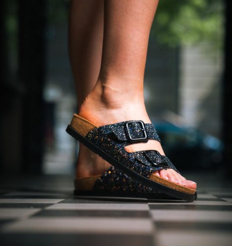 Leon Comfort 7011 női bőr papucs