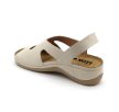 Leon Comfort 924 női bőr szandál bézs színben