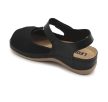 Leon Comfort 934 női bőr szandál fekete színben