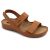 Leon Comfort 966 női bőr szandál barna orlando színben