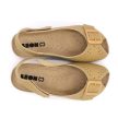 Leon Comfort 968 női bőr szandál bézs színben