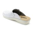 Leon Comfort V230 férfi bőr kényelmi klumpa fehér színben