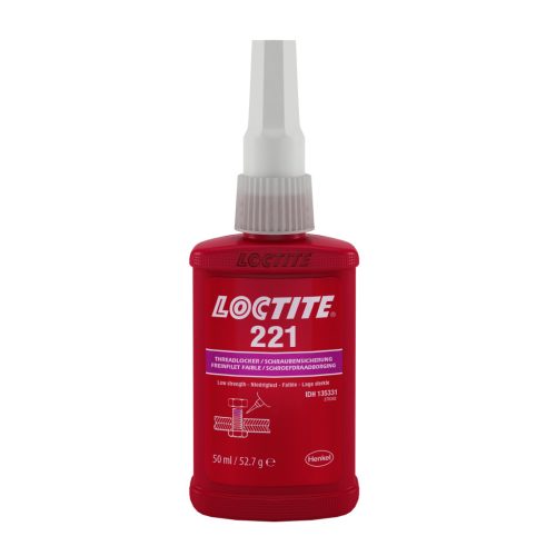 Loctite 221 kis szilárdságú csavarrögzítő 50 ml