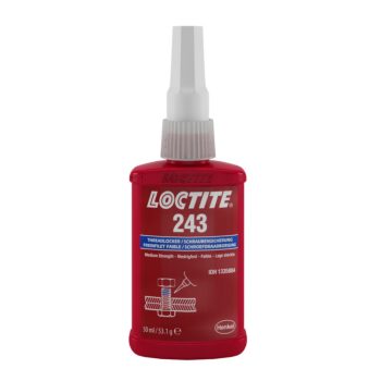   Loctite 243 közepes szilárdságú csavarrögzítő 50 ml kiszerelésben