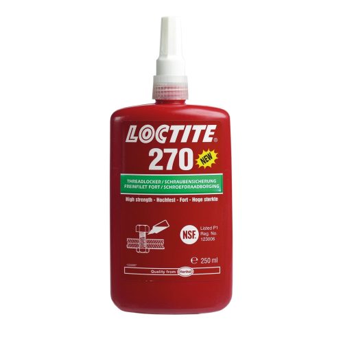 Loctite 270 nagy szilárdságú csavarrögzítő 250 ml kiszerelésben