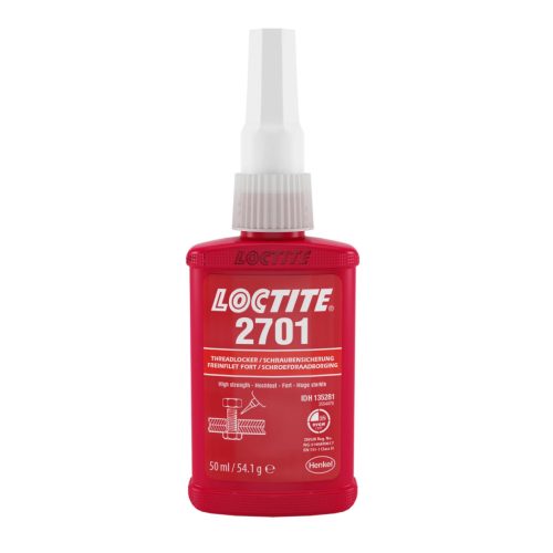 Loctite 2701 nagy szilárdságú csavarrögzítő 50 ml kiszerelésben