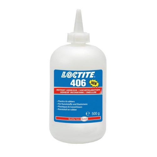 Loctite 406 pillanatragasztó 500 grammos kiszerelésben