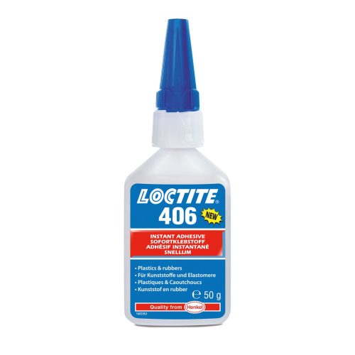 Loctite 406 pillanatragasztó 50 grammos kiszerelésben