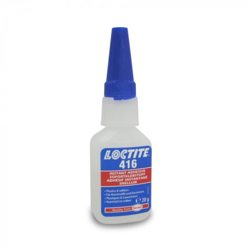 Loctite 416 nagy viszkozitású pillanatragasztó műanyagokhoz 20 gr