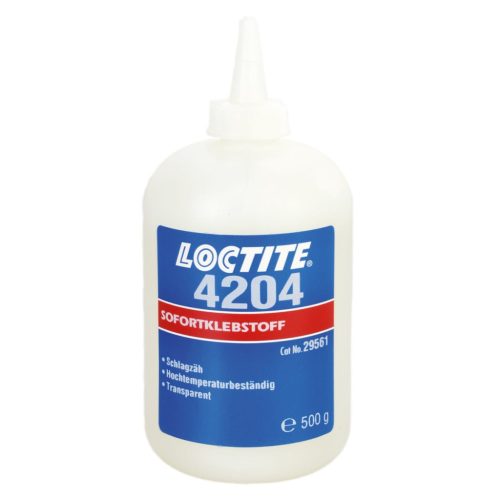 Loctite 4204 jó hő- és ütésállóságú pillanatragasztó 500 gr