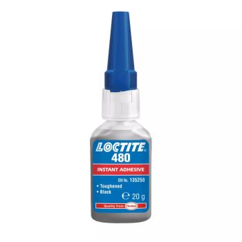   Loctite 480 ütésálló pillanatragasztó fém/fém, fém/gumi és mágnes ragasztásához 20 gr