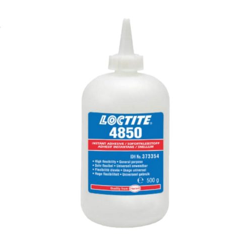 Loctite 4850 rugalmas, hajlítható, kis viszkozitású pillanatragasztó 500 gr