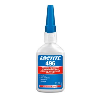 Loctite 496 pillanatragasztó fémek ragasztására 50 gr