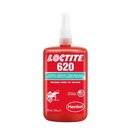 Loctite 620 nagy hőállóságú olajtűrő csapágyrögzítő 250 ml