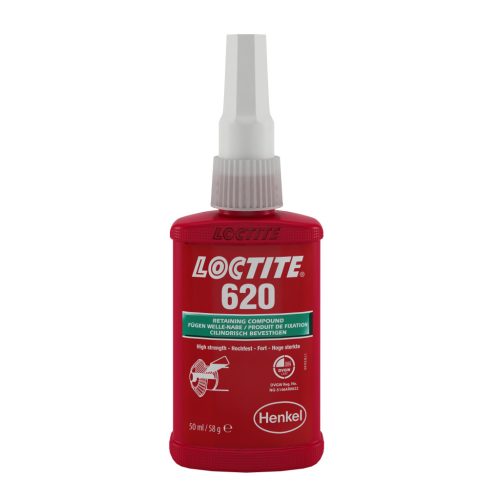 Loctite 620 nagy hőállóságú olajtűrő csapágyrögzítő 50 ml