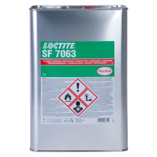 Loctite SF 7063 Oldószer bázisú tisztító és zsírtalanító 10 liter