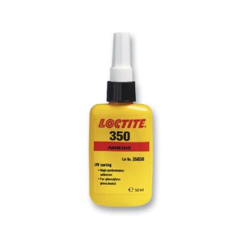   Loctite AA 350 közepes viszkozitású, szívós UV ragasztó üveghez, fémhez 50 ml