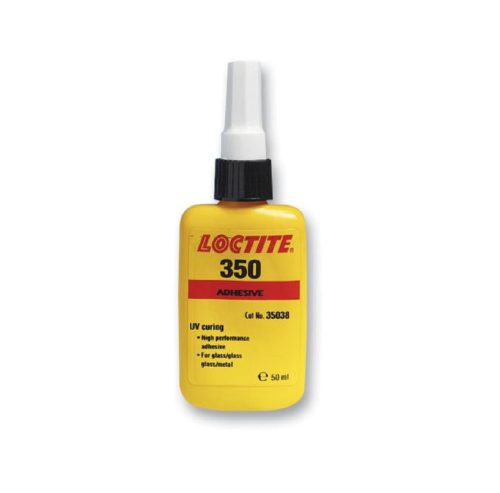 Loctite AA 350 közepes viszkozitású, szívós UV ragasztó üveghez, fémhez 50 ml