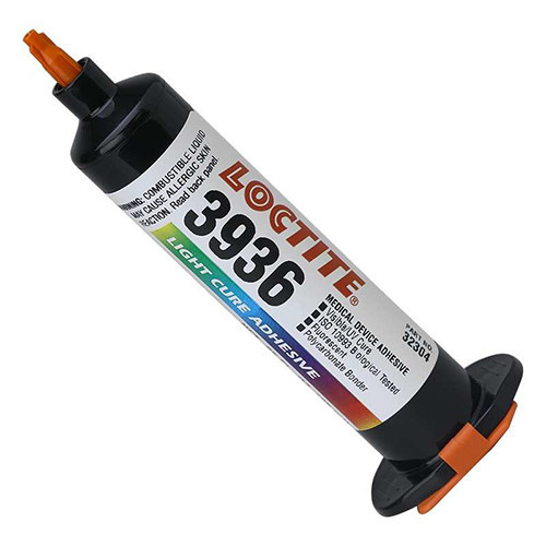 Loctite AA 3936 nagy viszkozítású, átlátszó, medical UV ragasztó 25 ml