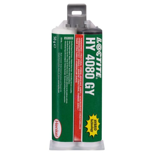 Loctite HY 4080 GY szürke színű kétkomponensű hibrid ragasztó 50 ml